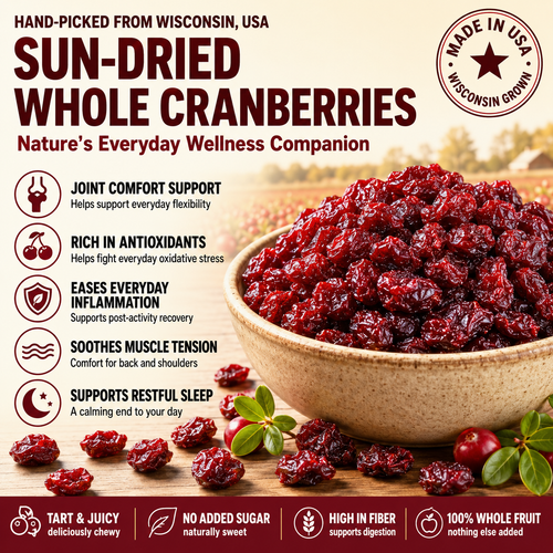 🍒Active Life Cranberry Bites — Fuel Your Day, Support Your Joints💪-&F