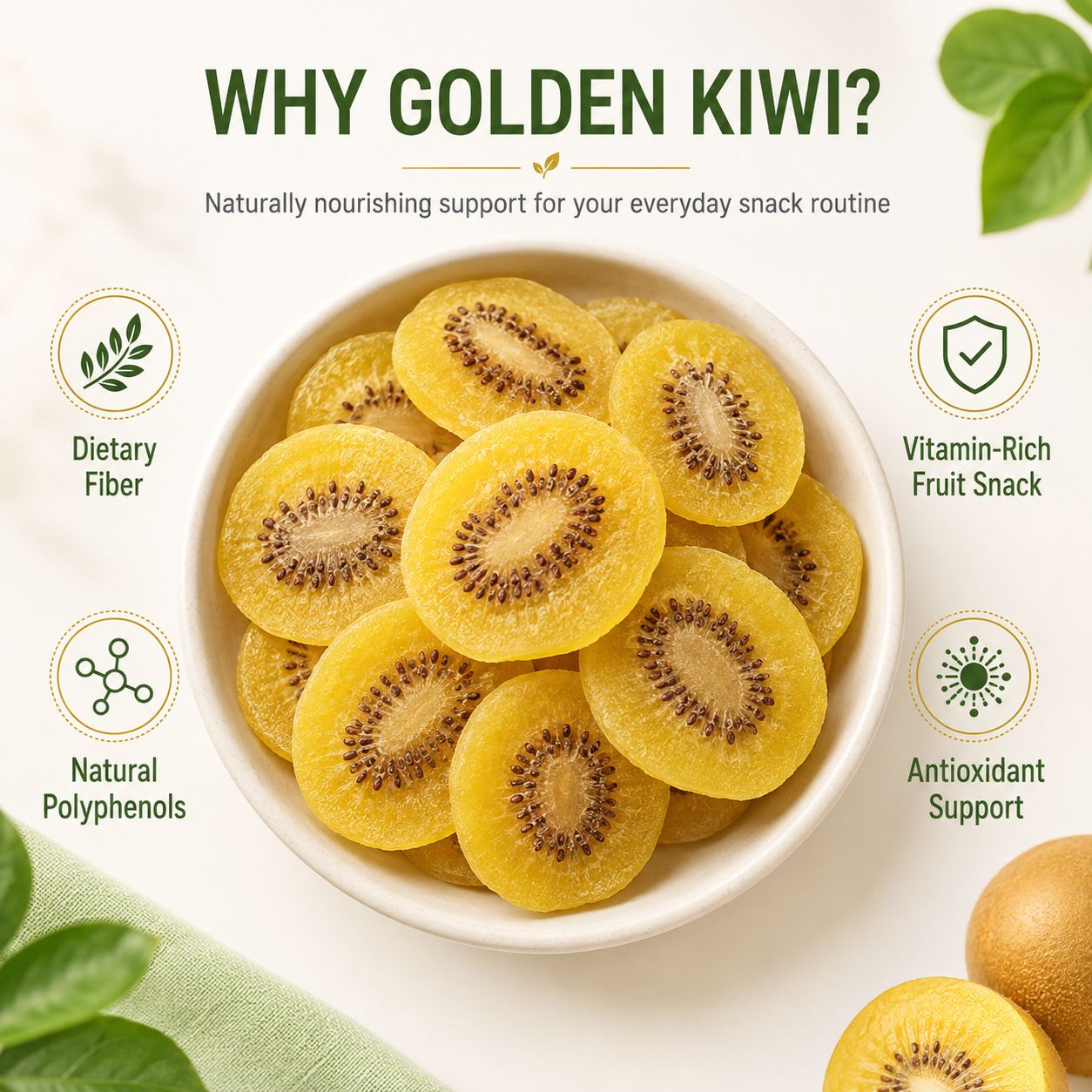 🥝Premium Golden Kiwi Slices – Daily Joint & Whole-Body Wellness-EQ