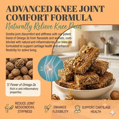 ⚡Stiff Knees & Painful Stairs? 🌱Reclaim Your Morning Mobility with This Delicious Flaxseed & Walnut Joint Crisp!🏋️‍♂️-C1