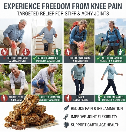 ⚡Stiff Knees & Painful Stairs? 🌱Reclaim Your Morning Mobility with This Delicious Flaxseed & Walnut Joint Crisp!🏋️‍♂️-C1