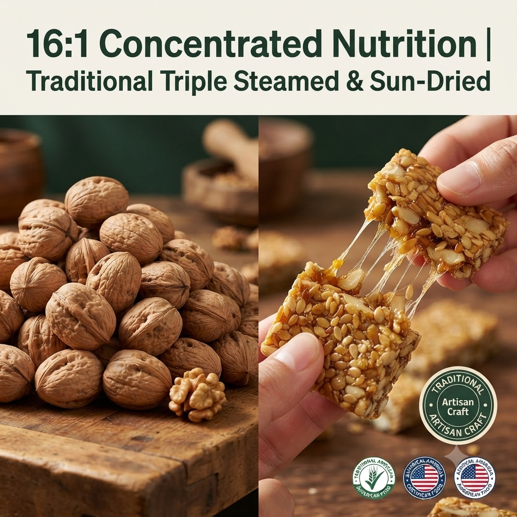 ⚖️Feeling Heavy After Meals? 🌱Support Your Healthy Aging Journey With This Delicious Flaxseed & Walnut Crisp❤️-C1