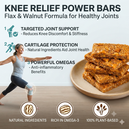 ⚡Stiff Knees & Painful Stairs? 🌱Reclaim Your Morning Mobility with This Delicious Flaxseed & Walnut Joint Crisp!🏋️‍♂️-C1