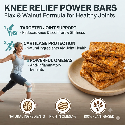 ⚡Stiff Knees & Painful Stairs? 🌱Reclaim Your Morning Mobility with This Delicious Flaxseed & Walnut Joint Crisp!🏋️‍♂️-C1