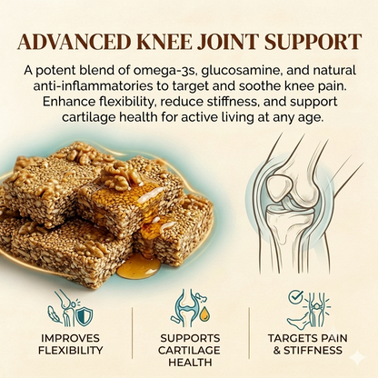 ⚡Stiff Knees & Painful Stairs? 🌱Reclaim Your Morning Mobility with This Delicious Flaxseed & Walnut Joint Crisp!🏋️‍♂️-C1