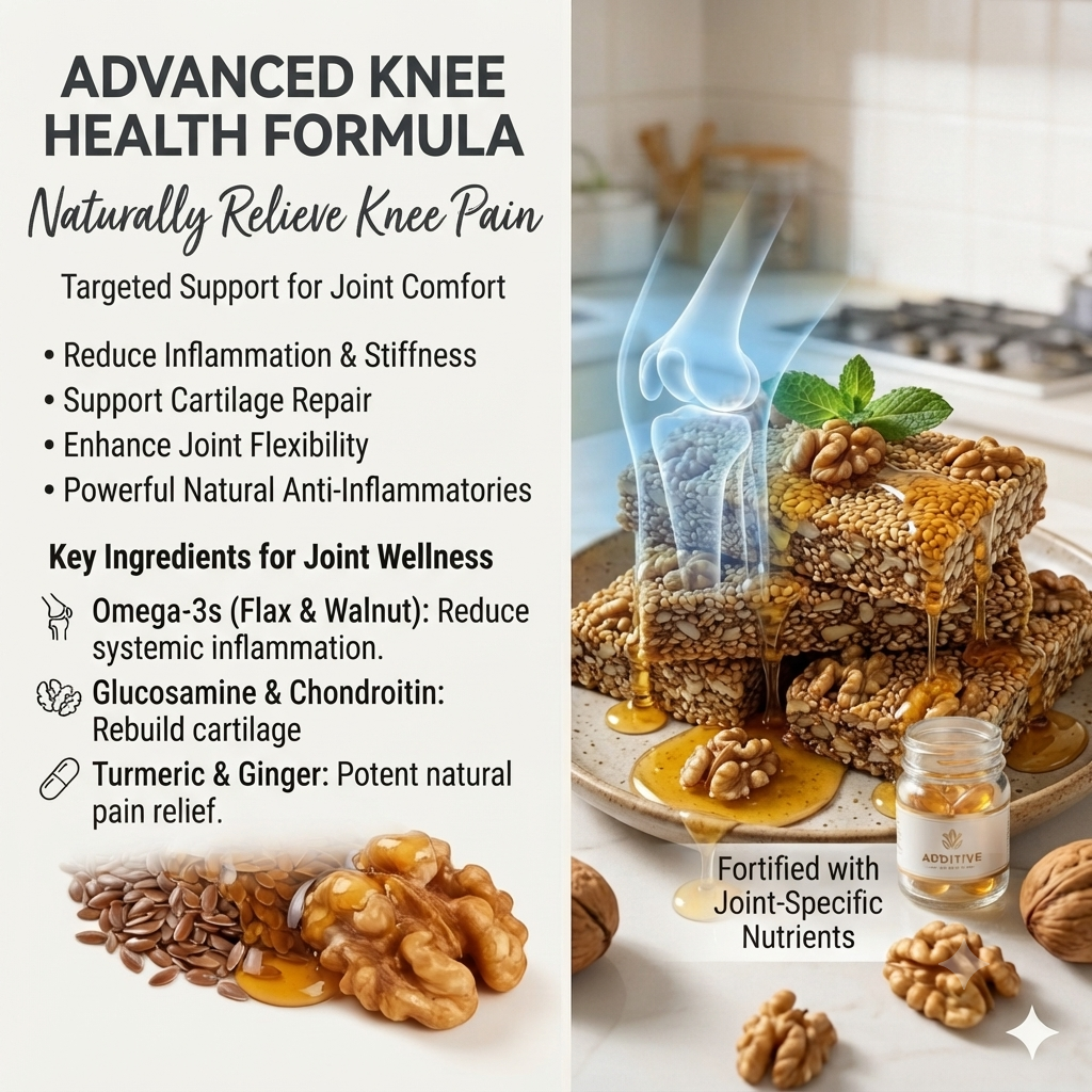 ⚡Stiff Knees & Painful Stairs? 🌱Reclaim Your Morning Mobility with This Delicious Flaxseed & Walnut Joint Crisp!🏋️‍♂️-C1